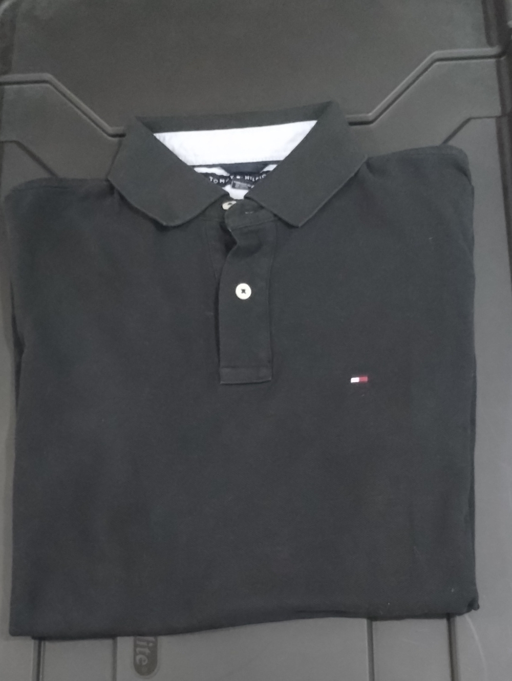 Tommy Hilfiger Men's Short Sleeve Knit Polo Custom Fit